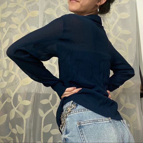 Armani exchange button up blouse - Picture 3 of 12